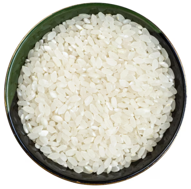 Рис середньозернистий шліфований, сорт перший, ГОСТ 6292, без глютену, 1 кг